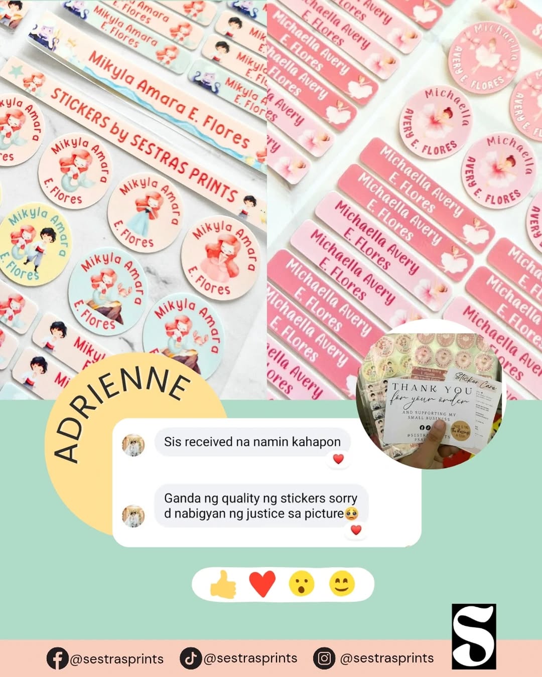Customer positive feedback and reviews